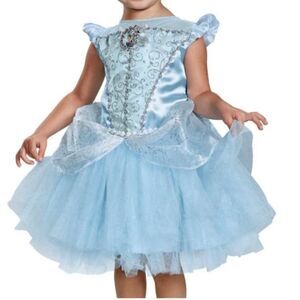 Disney Baby Cinderella Princess Halloween Costume Tutu Dress Size 6-12 Months